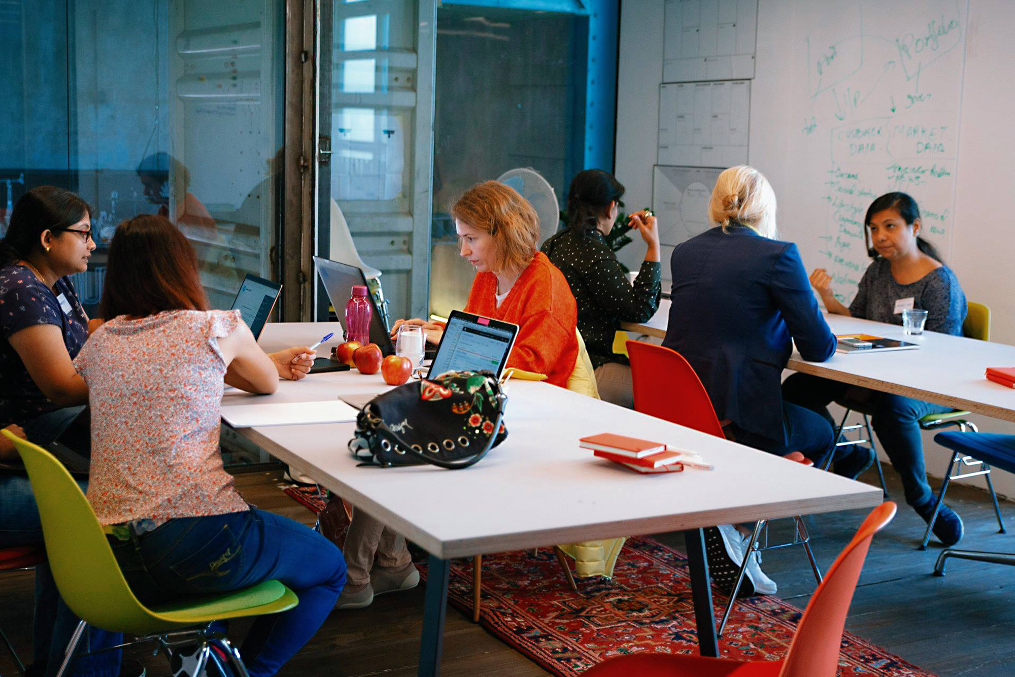 Workshop at the female hackathon