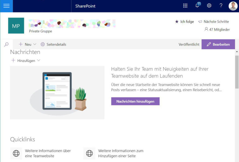 SharePoint vereinfacht die Online-Zusammenarbeit.