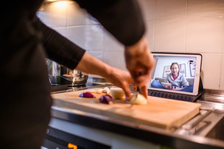 La scuola di cucina a casa propria