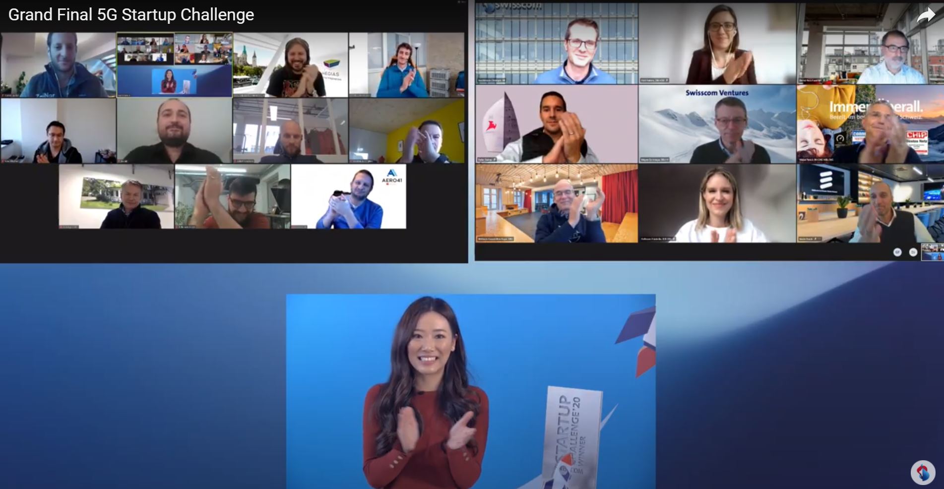 Les gagnants du StartUp Challenge 2020 - Swisscom B2B Mag