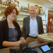 Urs Schaeppi, CEO de Swisscom, en visite dans la PME Gnuss Buur
