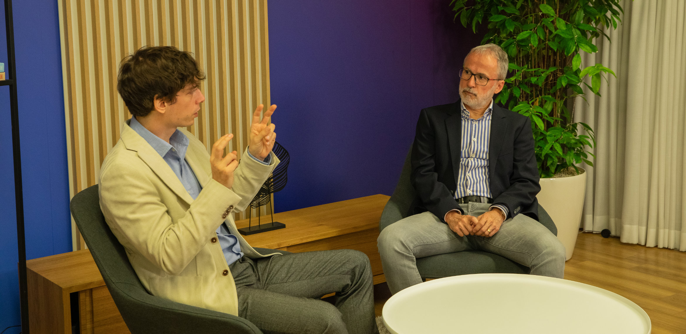 Michael Rieger et Hanspeter Groth discutent du rôle de l’IA générative dans la production